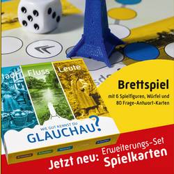 Brettspiel "Glauchau - Stadt . Fluss . Leute"