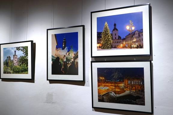 Impression zur Ausstellung "Willkommen in Glauchau"  ©Stadt Glauchau